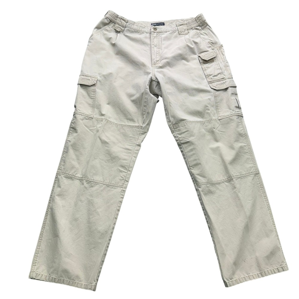 5.11 Tactical Series Cargo Pants Men's 40x34 Khaki Cotton Utility Work